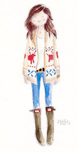 Image of FAIR ISLE + HUNTER BOOTS