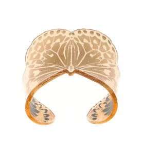Image of Butterfly Cuff Classic Gold