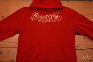 Image of Cukui x Colin Kaepernick Hoody - Cardinal Red