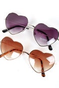 Image of Heart Shaped Sunglasses