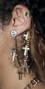 Image of Cross Earrings