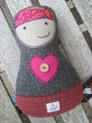 Image of Hebridean Matryoshka (Russian Doll) Button Design