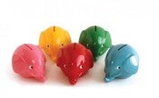Image of Baby Elephant Money Box 
