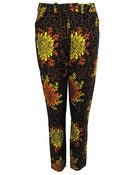 Image of Fair Trade Floral Print Trousers