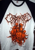 Image of CONDEMNED Internally Devoured Baseball shirt Orange