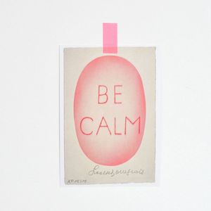 Image of Carte postale Be calm