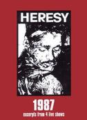 Image of Heresy - 1987 DVD