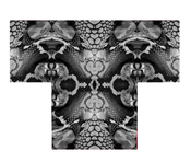 Image of Monochrome Snake T-Shirt