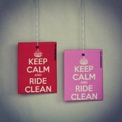 Image of Keep Calm And Ride Clean Air Freshener