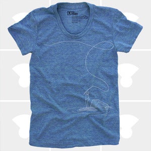Image of Fly Fishing T-Shirt - Women