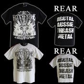 Image of MENS TEE - ANNIHILATE (Black/Grey)