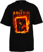 Image of Flaming Card T - LIMITED STOCK