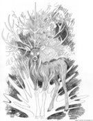 Image of Original Art, "Five-Horned Stag"