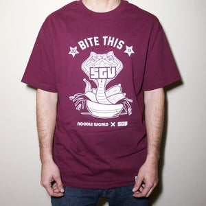 Image of SGV x Noodle World BITE THIS t-shirt
