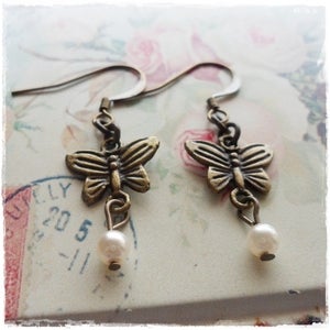 Image of Enchantment Butterfly Earrings