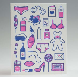 Image of Naughty Bits Card