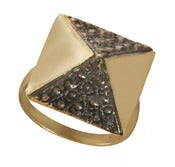 Image of DECO PYRAMID ring