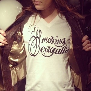 Image of Smoking Seagulls Tee