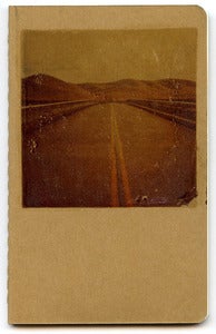 Image of Road Photo on 3.5" X 5.5" Moleskin Blank Journal