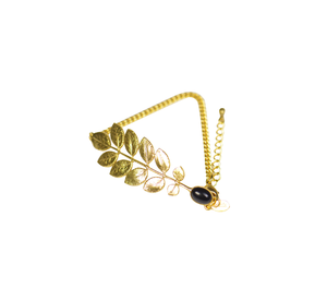 Image of le bracelet feuille semi-précieux