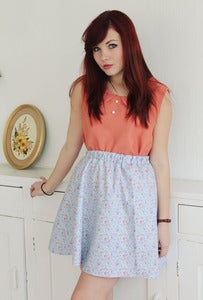 Image of Lulu Multi Print skirt
