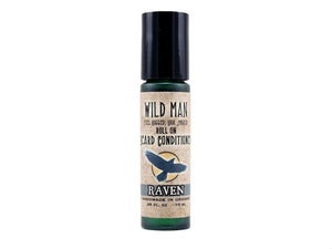 Image of Wild Man Roll On Beard Conditioner - Raven - 10ml