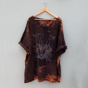 Image of Cat Mega Oversize T-shirt Dress by Me & Yu