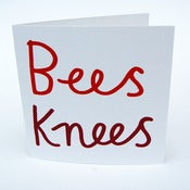 Image of Bees Knees Greeting Card 