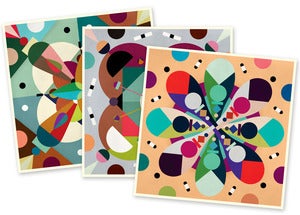 Image of Set of 3 cards #1