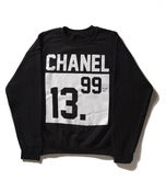 Image of #PlusTax: Chanel Black Crewneck Sweatshirt
