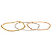 Image of " New " Kara Ackerman <i> Talulah <i/>Faceted Stone Beaded Bar Baracelt Set