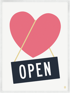 Image of Open Heart Print
