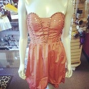 Image of Beaded Corset Dress 