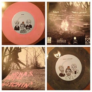 Image of Split 7" w/ Peeple Watchin'