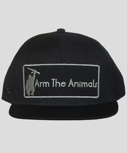 Image of Unisex | ATA Patch Logo | 6 Panel Snap Back | Black