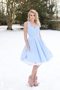 Image of Blue Heart Dress