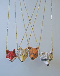 Image of Totem - Forest Animal Necklace