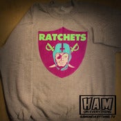 Image of Ratchets Shield Crew Neck (Sea Foam)