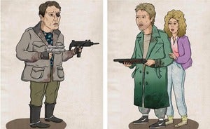 Image of The Terminator prints by Vicky Green