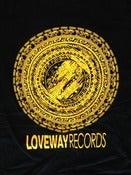 Image of *NEW* Loveway Records Logo- Black/Yellow