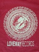 Image of *NEW* Loveway Records Logo- Maroon/Grey
