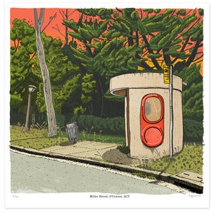 Image of Bus Shelter, Miller Street, O'Connor ACT
