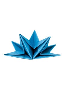 Image of Origami Napkins - Green or Blue