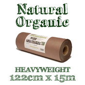 Image of Natural Organic | 122cm x 15 metre | Creped | Heavyweight