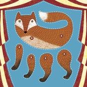 Image of Cut Out and Make Fox Puppet Card