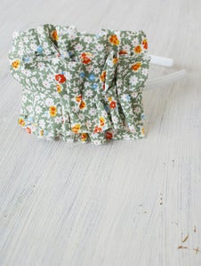Image of Green Floral headband