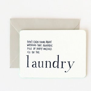 Image of for new + expectant moms / i'll do laundry