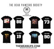 Image of DEAD PAINTERS SOCIETY x MEAN CLOTHING PACKAGE (4 SHIRTS)