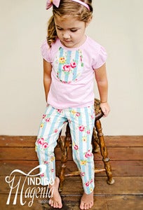 Image of CUSTOM Flower Sugar Girls Jeans & T-shirt