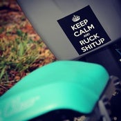 Image of Keep Calm And Ruck Shitup Sticker